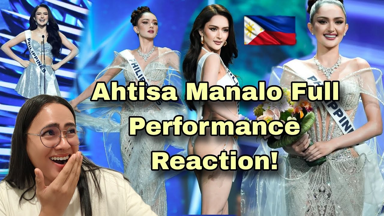 Ahtisa Manalo Full Performance in Miss Universe 2025 Reaction video #ahtisamanalo #missuniverse 