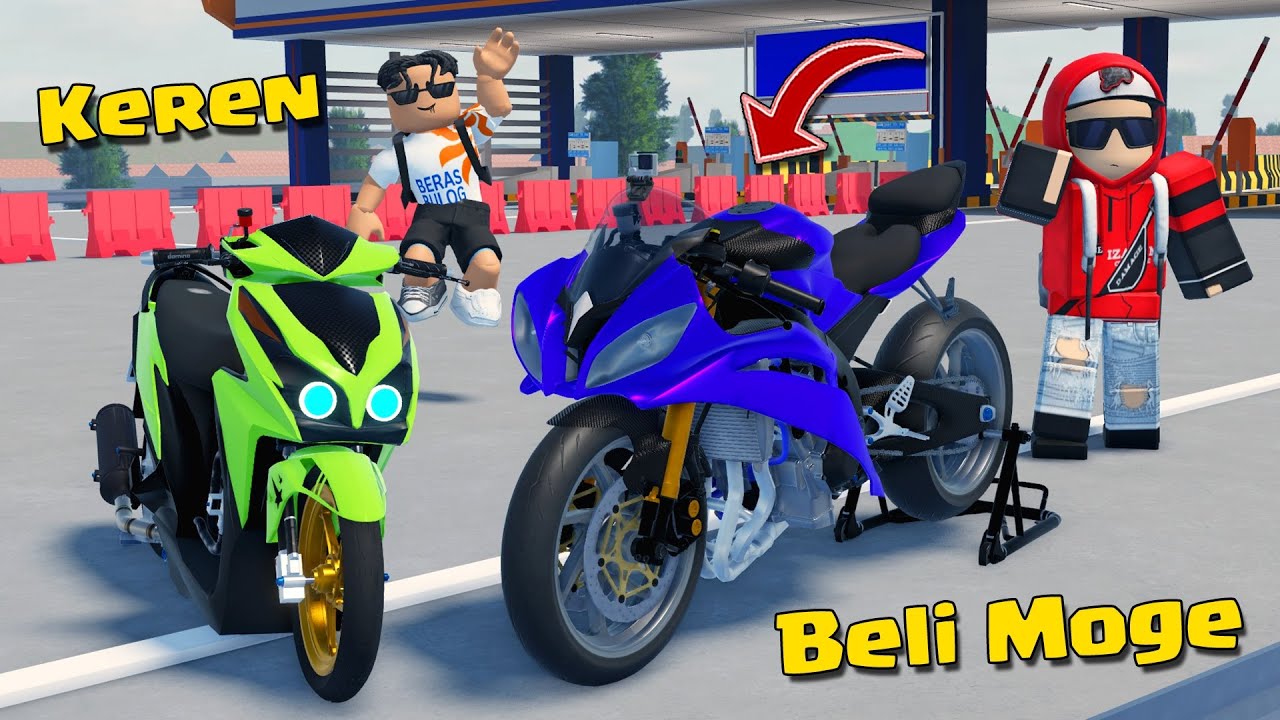 KITA BELI MOTOR TERMAHAL MODIFIKASI KEREN DAN TERKENCANG DI ROBLOX