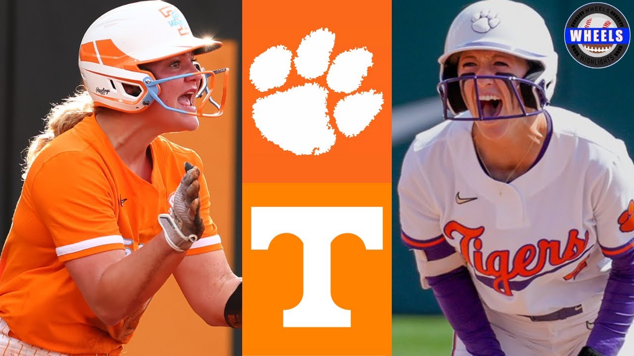 #19 Clemson vs #1 Tennessee (Great Game!) | 2025 College Softball Highlights