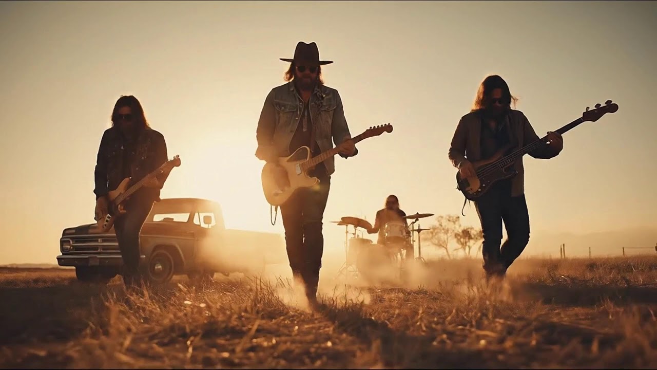 Outlaw Rock Mix 🎶 Highway Freedom | Inspired by Johnny Cash