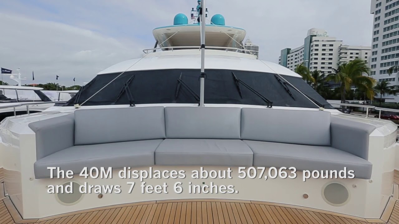 Princess 40M ANKA at Yachts Miami Beach