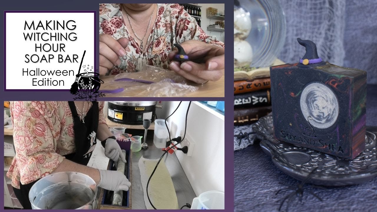 Witching Hour Soap Bar - the final Halloween Soap for 2024