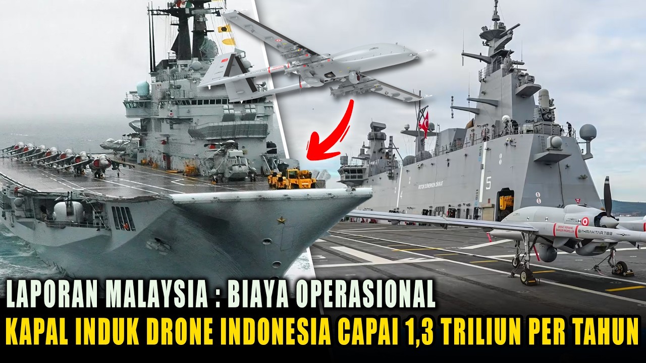 Laporan Malaysia : Operasional Kapal Induk Garibaldi Bisa Buat Bocos, Antara 50 - 80 Juta USD/thn