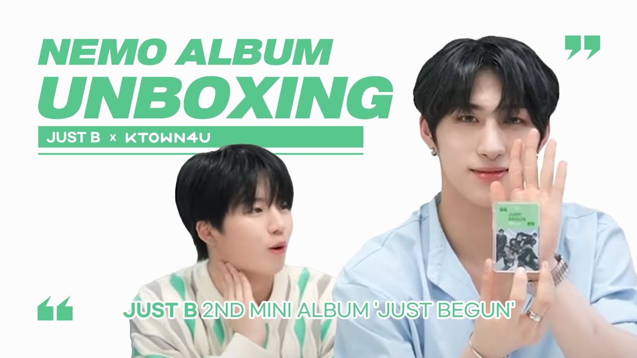 💚JUST B X Ktown4u 💚 NEMO ALBUM UNBOXING 📦