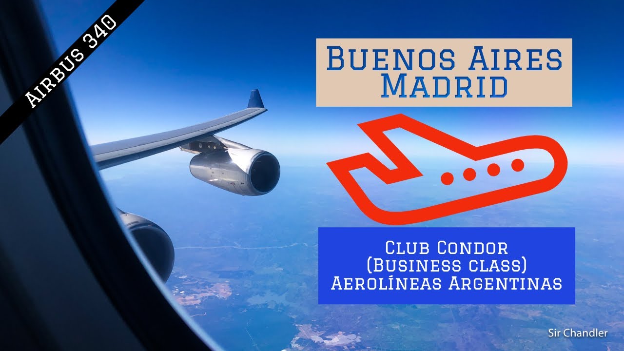 Airbus 340 Business - Buenos Aires Madrid - Aerolíneas Argentinas - AR1132
