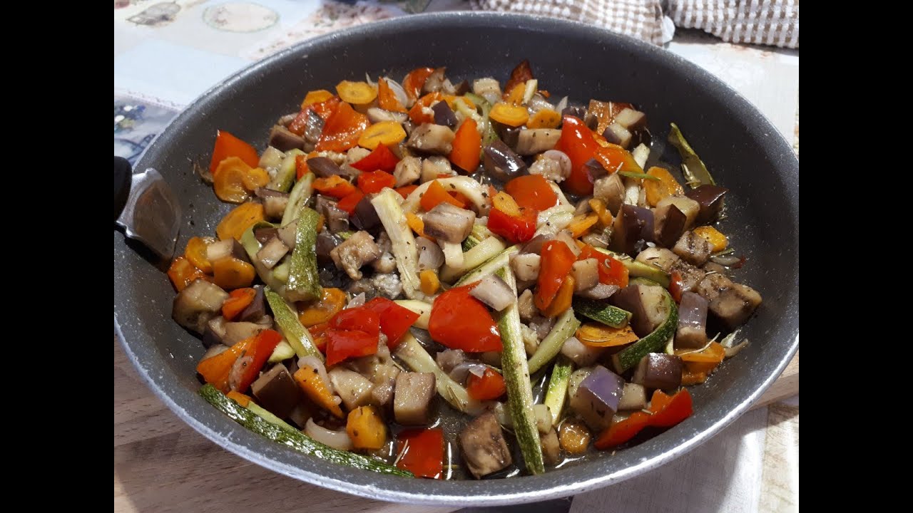 MIX DI VERDURE ESTIVE, contorno vegetariano