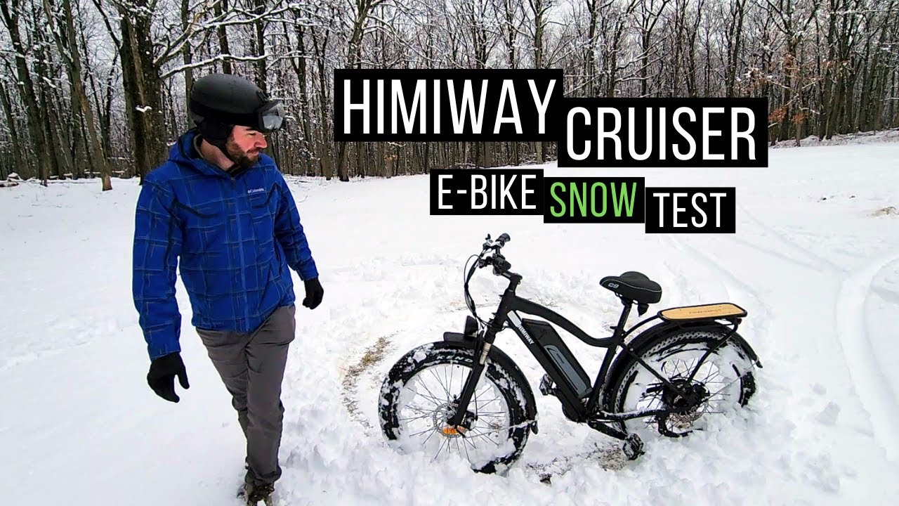 Himiway Cruiser review - is a fat tire ebike good in the snow?