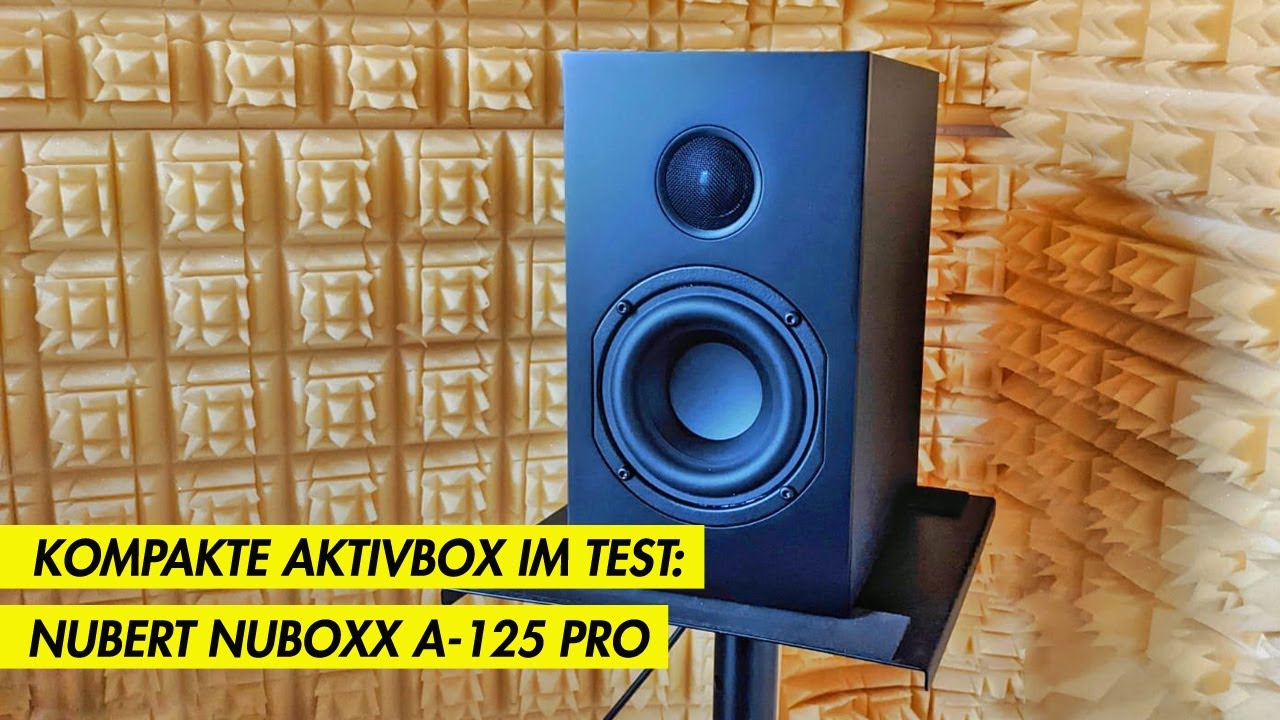 Nubert nuBoxx A-125 pro Aktivlautsprecher - Kurztest / Preview
