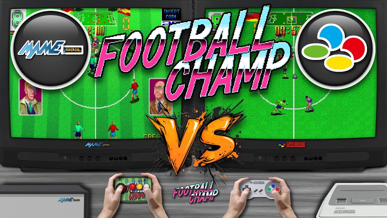 Euro Football Champ 🎮 Arcade vs Super Nintendo | Side-by-Side Comparison