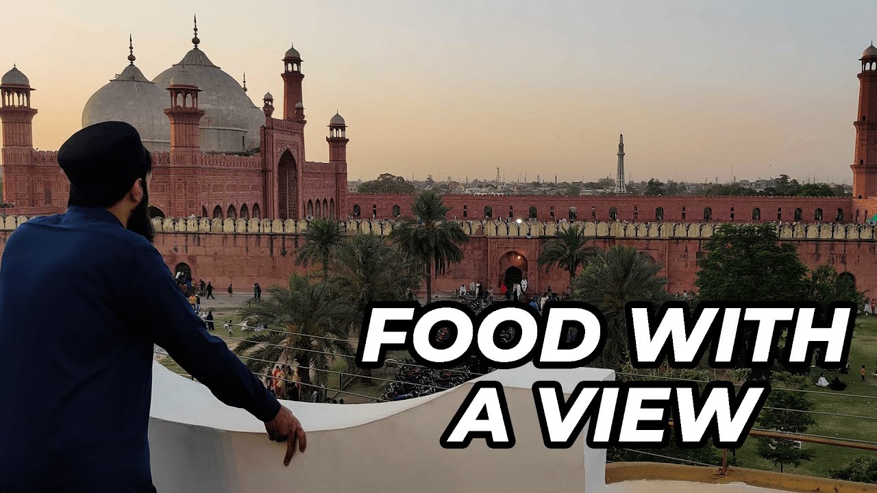 Food with a view | Visiting Badshahi Mosque and Junoon Heritage Restaurant
