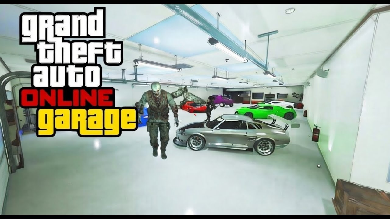 GTA ONLINE: GARAGE [ONE ROOM CHALLENGE] Custom Zombie Map (Black Ops 3)
