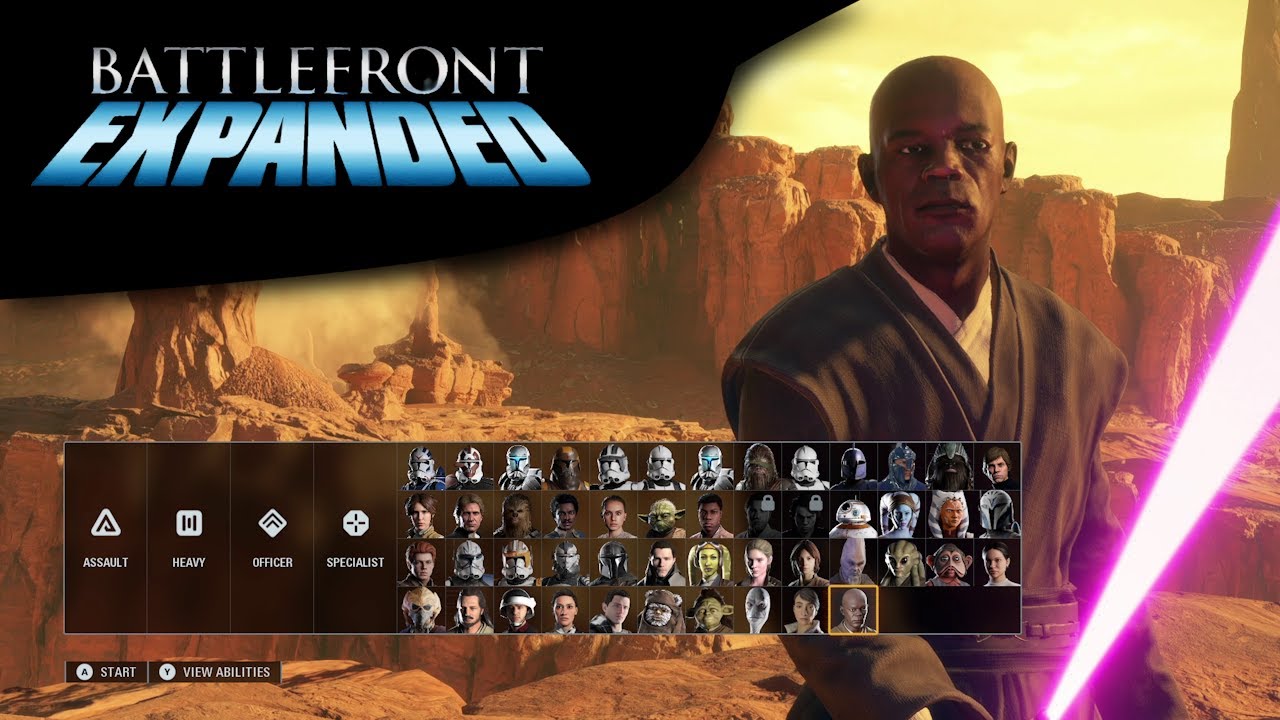 PM/IA Mace Windu | Battlefront Expanded Gameplay