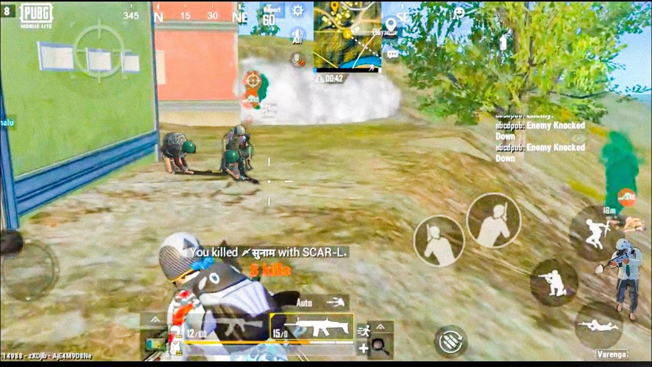 shotgun VS conqueror palyers pubg lite - GameRXpro