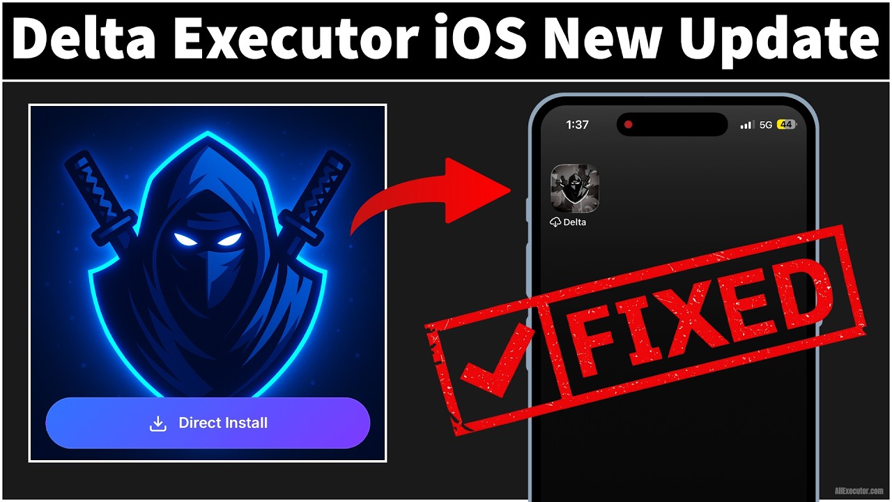 [Новое, исправлено] Прямая установка Delta Executor на iOS (Последнее обновление) | Roblox iOS Ex...