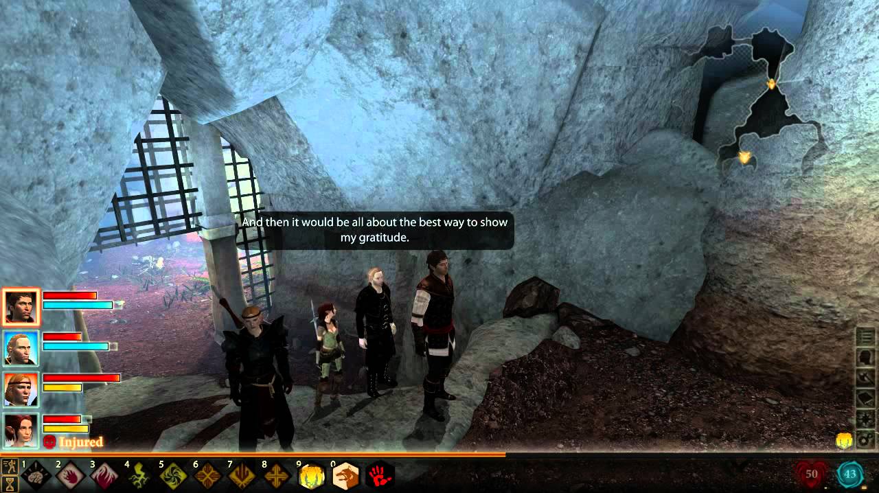 Dragon Age 2 - Mark of the Assassin - Anders/Hawke LI Banter (Diplomatic)