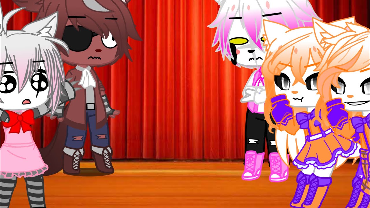 singing battle ( ft.foxy, foxy, mangle, and lolbit )