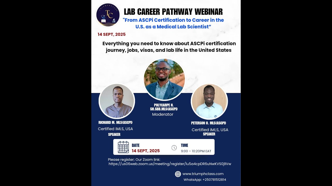 UNDERSTAND THE  ASCPi CERTIFICATION JOURNEY TO LAB CAREER IN THE USA