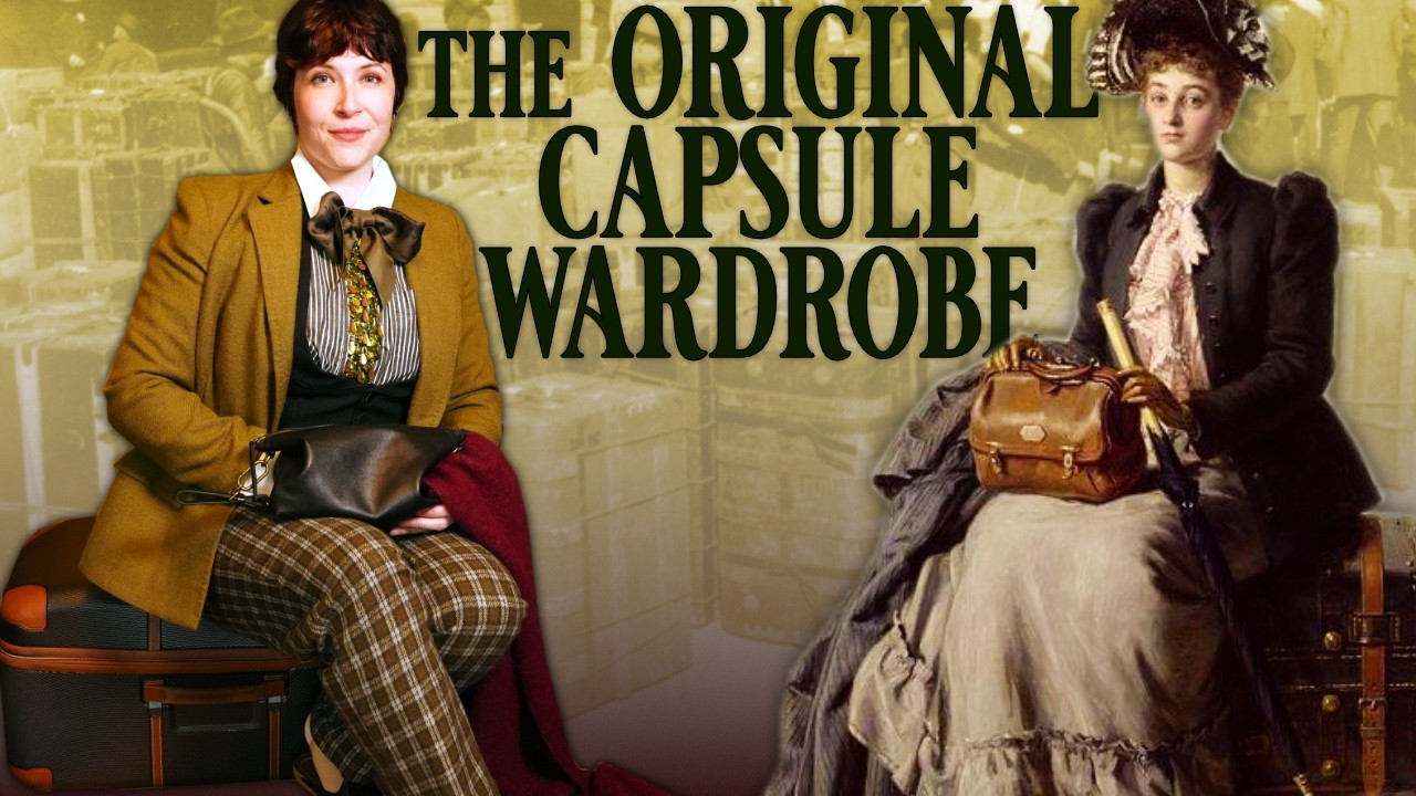 The Packed History of Travel Clothing - Victorian Capsule Wardrobes
