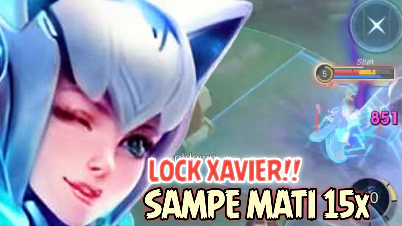 KESERUAN EUDORA SAAT NGE LOCK XAVIER SAMPE DAPET COKLAT || Mobile Legends