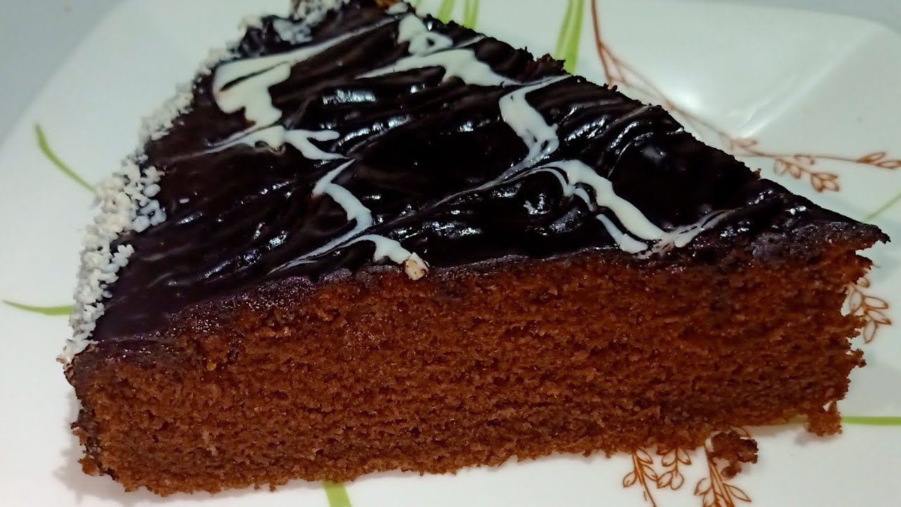 #كيك بالشكولاتة السوداء رائعة و ناجحة من اول تجربة🍫