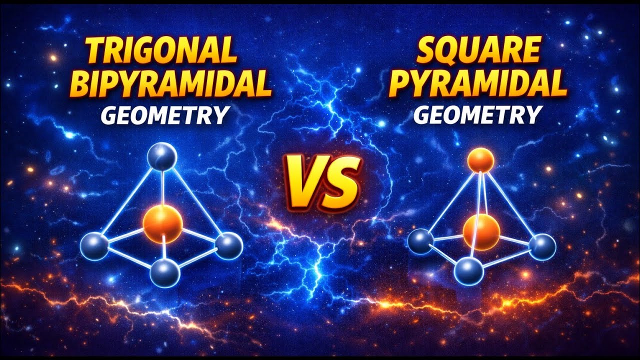 Trigonal bipyramidal geometry TBP and Square pyramidal geometry Upgic ukpsc lecturer chemistry 
