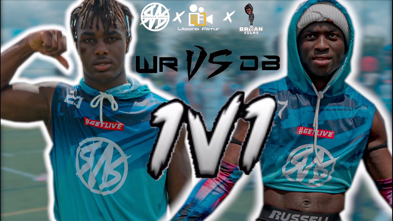 RNRSPORTS WR Vs DB 1v1's |Upper-Classmen|