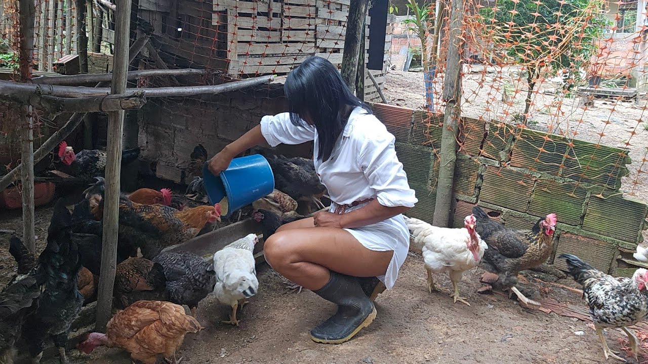 A vida tranquila e simples de uma jovem mulher do campo, longe da agitação urbana. 
