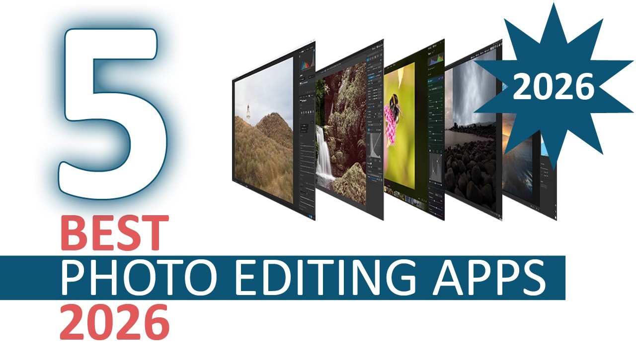 Best Photo Editing Software 2026 - 5 of the Best inc Lightroom, ON1 Photo Raw & DxO Photolab,  more.