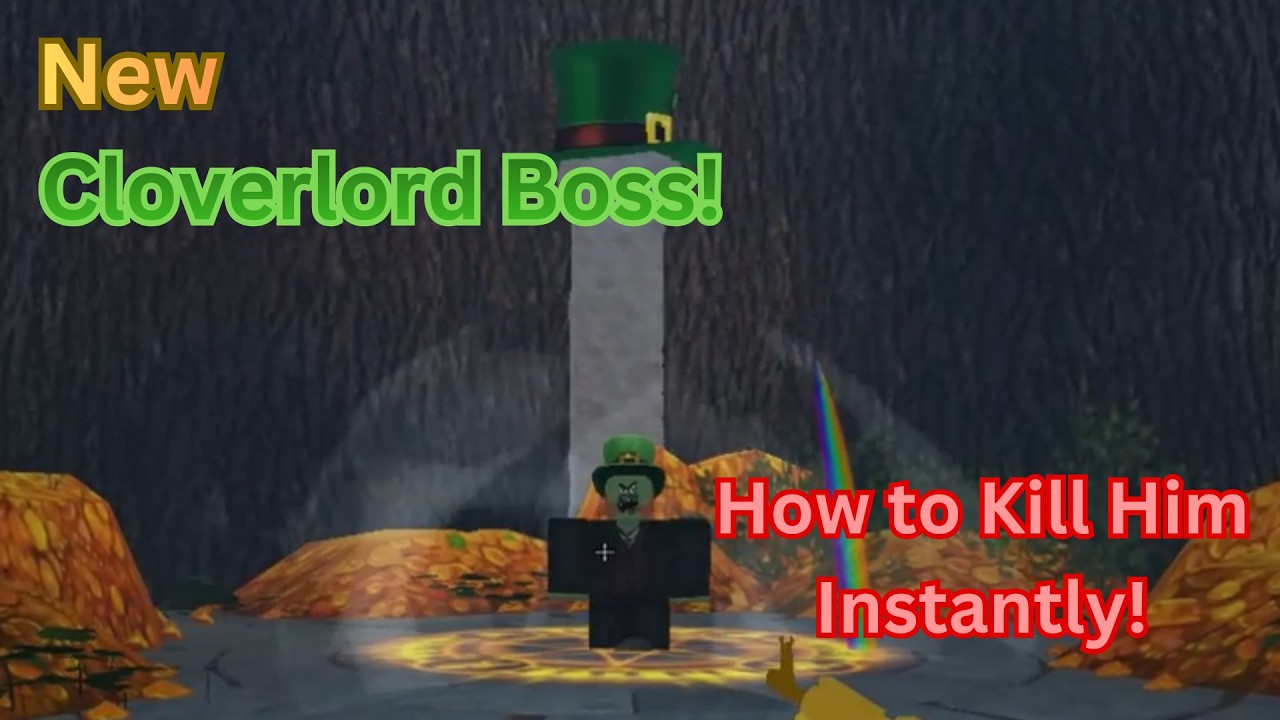 The Easiest Way to Defeat New Cloverlord Boss (Win Instantly) | A Dusty Trip Roblox