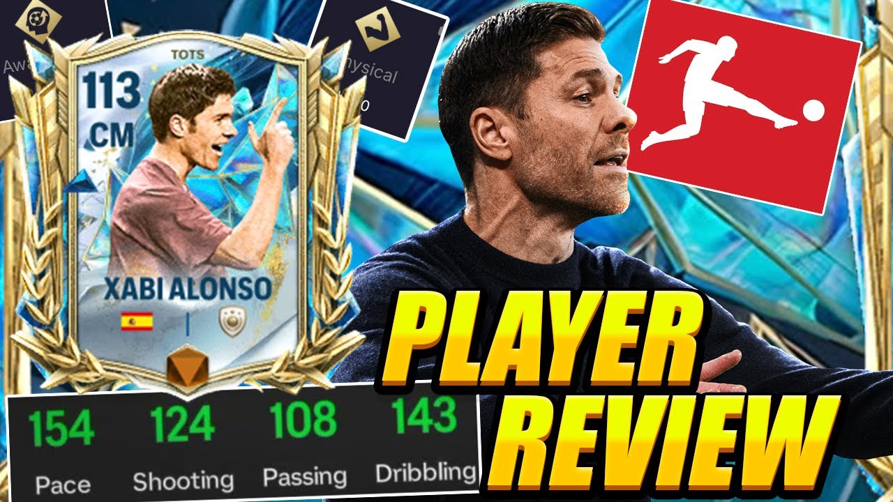 BEST CM! TOTS ICON XABI ALONSO PLAYER REVIEW! FULL RANK XABI ALONSO! TEAM OF THE SEASON XABI ALONSO!