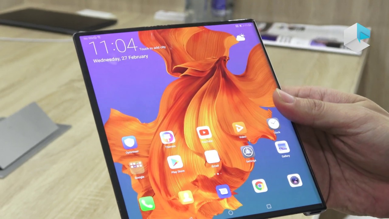 Huawei Mate X foldable smartphone