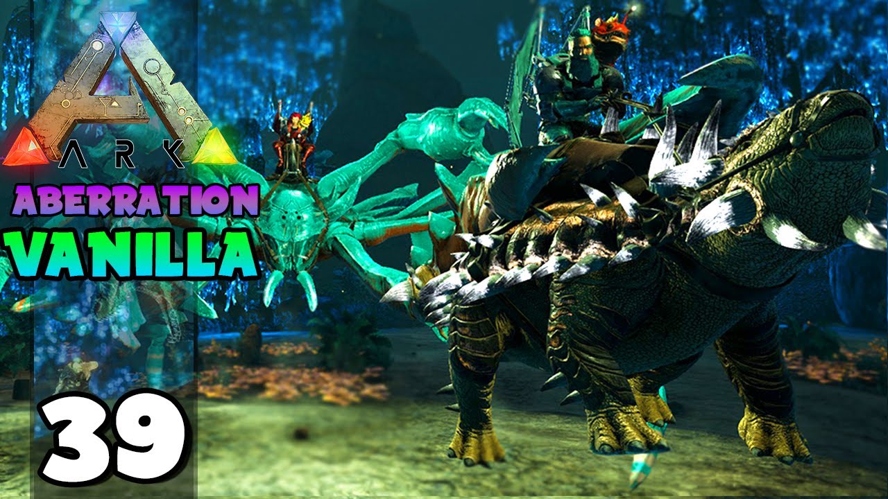 FARM INSANO DE METAL COM KARKINOS E ANQUILO!!! ARK: ABERRATION (VANILLA) 39