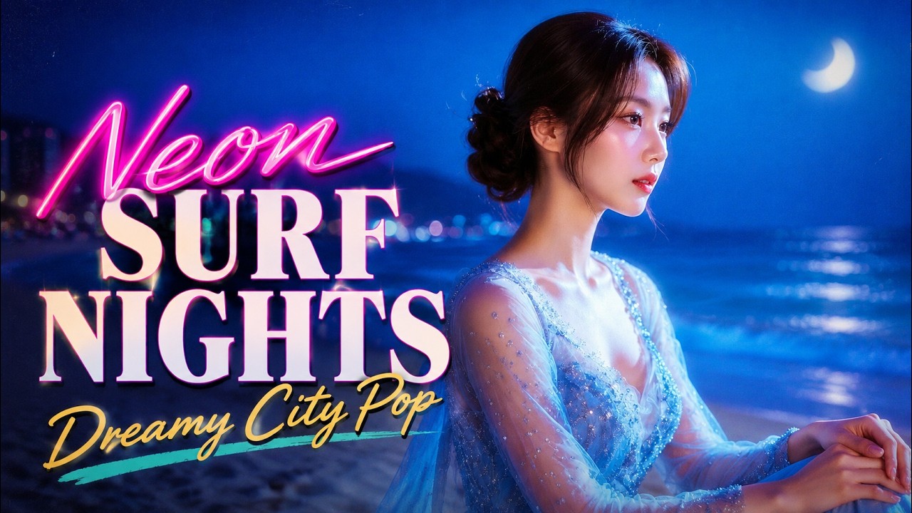🌙 Neon Surf Nights – Dreamy 80s Japanese City Pop Night Beach Drive 2026 | Full Track z(AI)re
