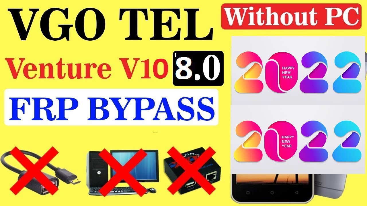 Vgo Tel Venture v10 Google Account Bypass 2022 With Out PC