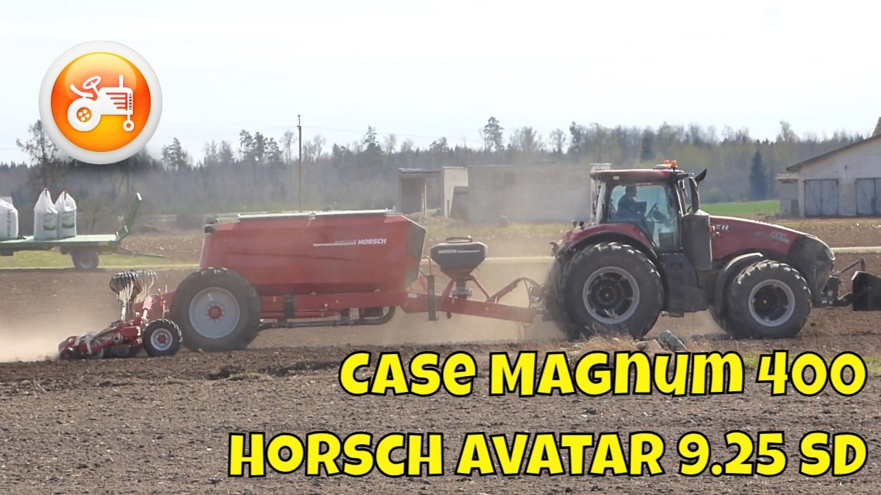 Seeding 2024 | Case Magnum 400 & Horsch Avatar 9.25 SD seeder