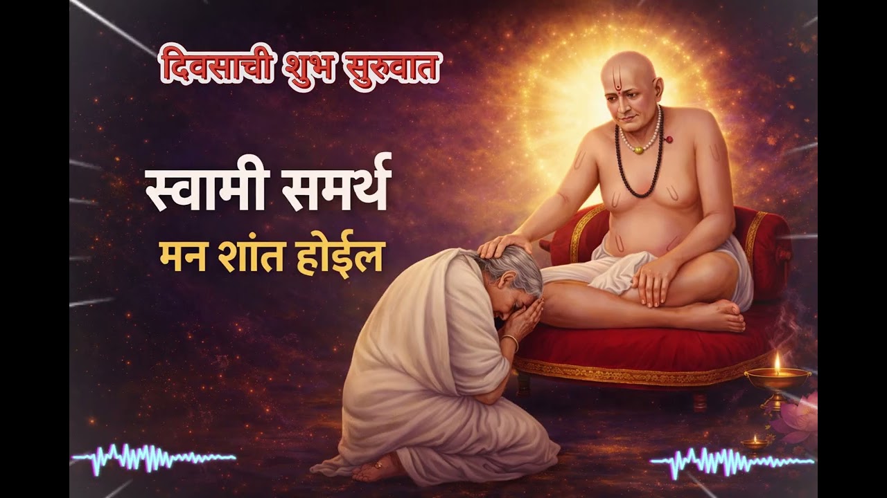 नकारात्मकता दूर करा ✨ | दिवसाची शुभ सुरुवात | शांत भक्तीगीत