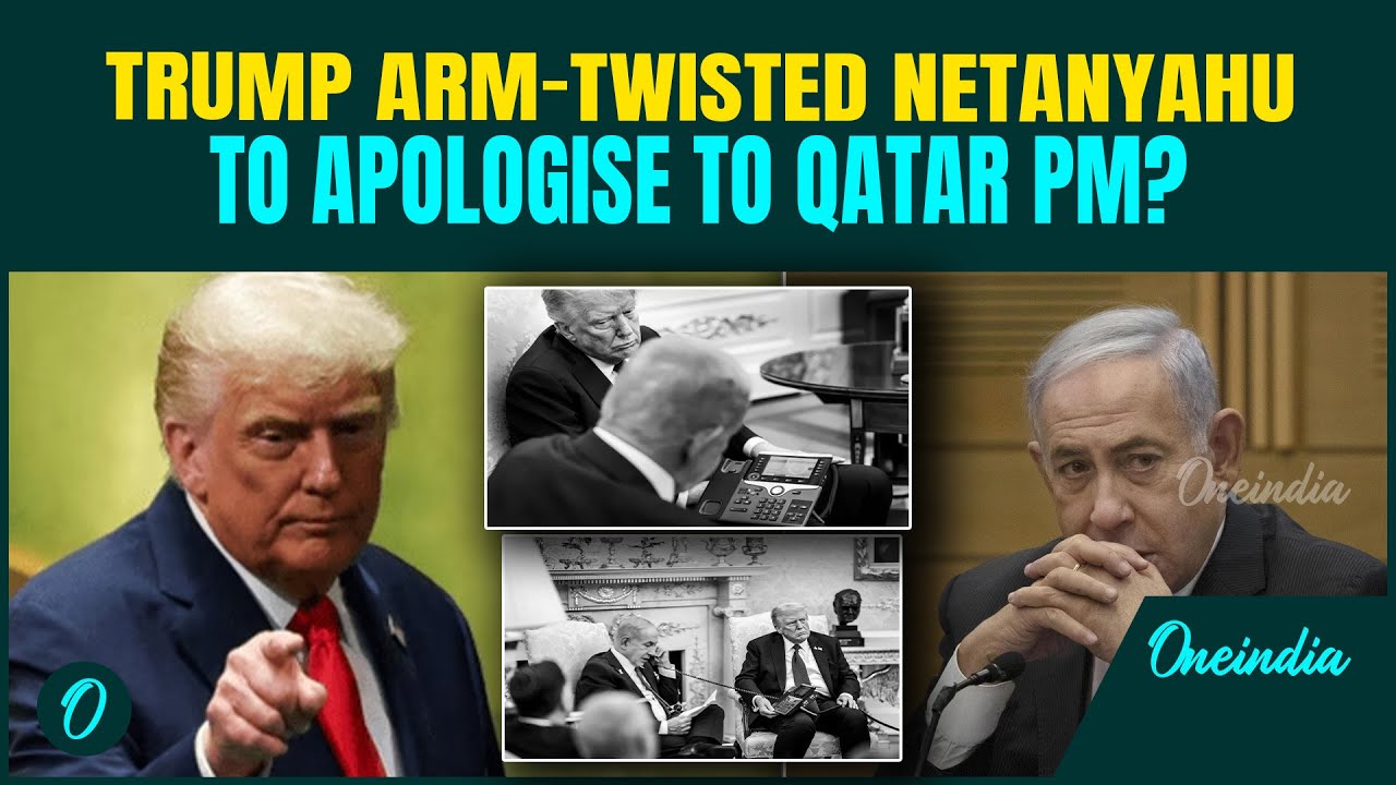 Trump Humiliated Netanyahu? White Houses Releases Shocking Photos of Netanyahu&rsquo;s call with Qatar PM
