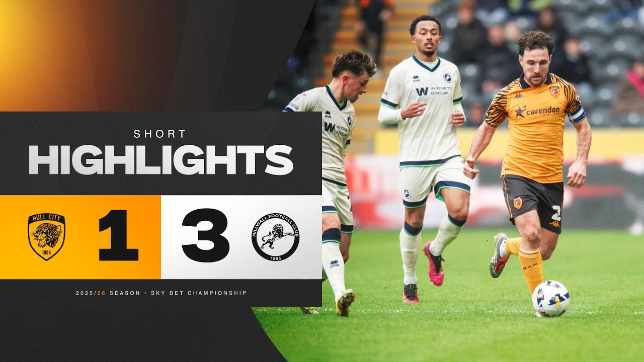 Hull City 1-3 Millwall | Short Highlights