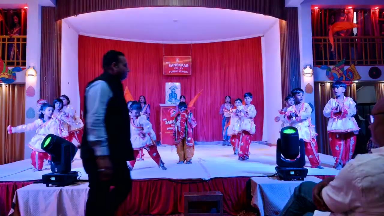जब मंच पर गूंजा “Ganpati Bappa Morya” 🙏 | Annual Function 2025–26 | Ganesh Vandana , SVPS Charthawal