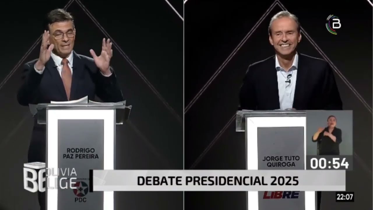 Debate de candidatos a Presidente de Bolivia. (Parte 2)