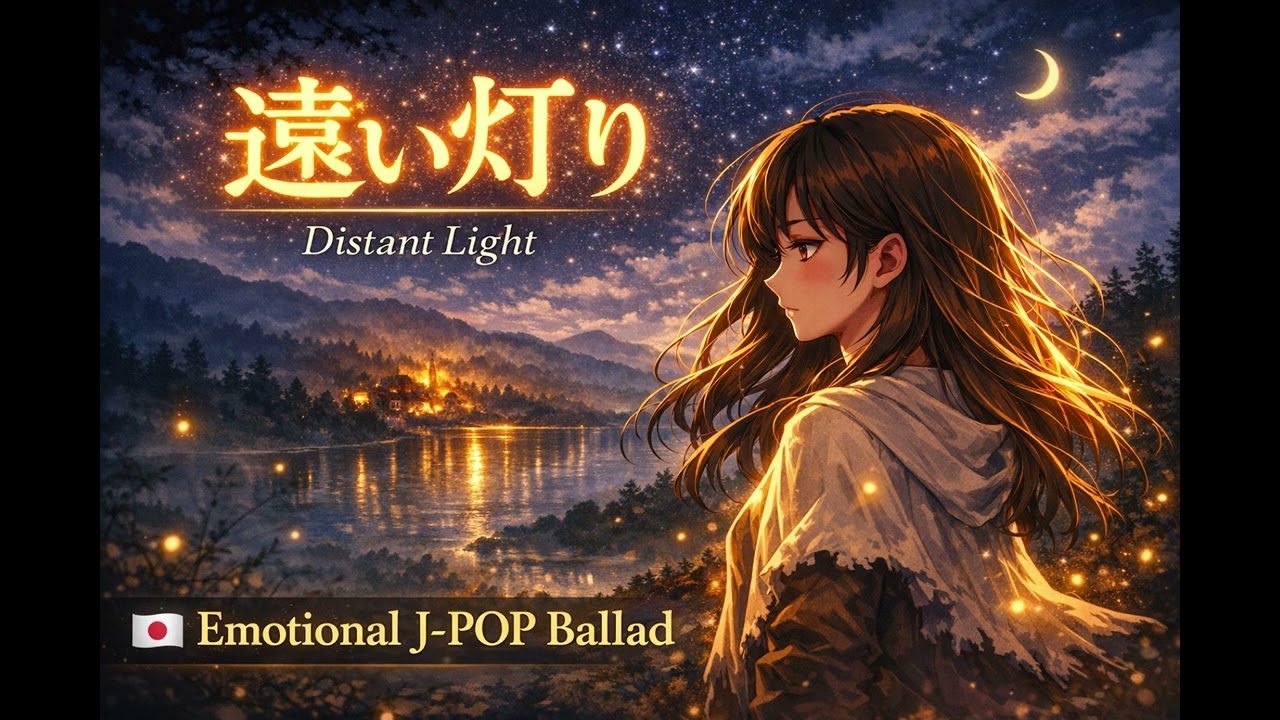 「遠い灯り」 Distant Light | Emotional J-POP Ballad