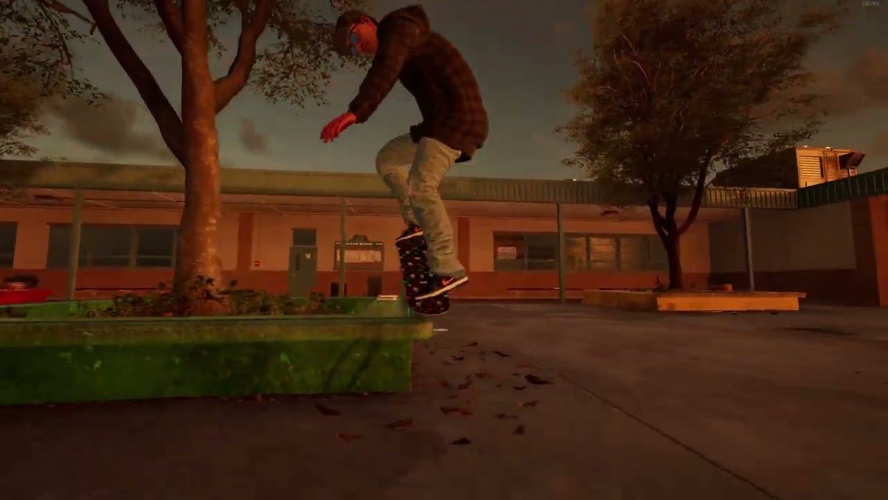 Session Skate: School Yard Line (Manual Catch)