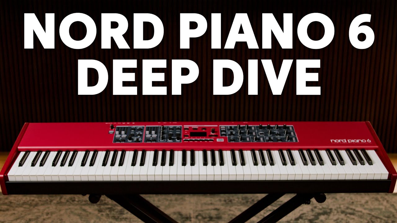 Nord Piano 6 Stage Piano Demo with Jacob Dupre