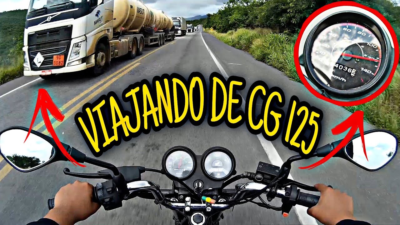 VIAGEM DE 600 KM NA CG TITAN 125 KS - Parte 2 - Rafa03