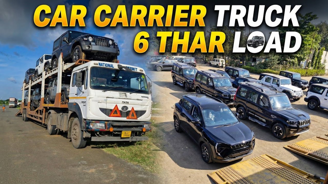 Finally Loading Ho Gaya 😊 Going to Punjab ! Car Transport Truck India ! Truck vlogs