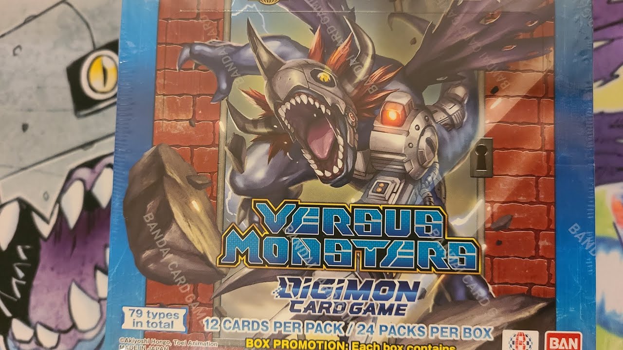 Digimon Card Game 2020 Versus Monsters 3rd unboxing part 2