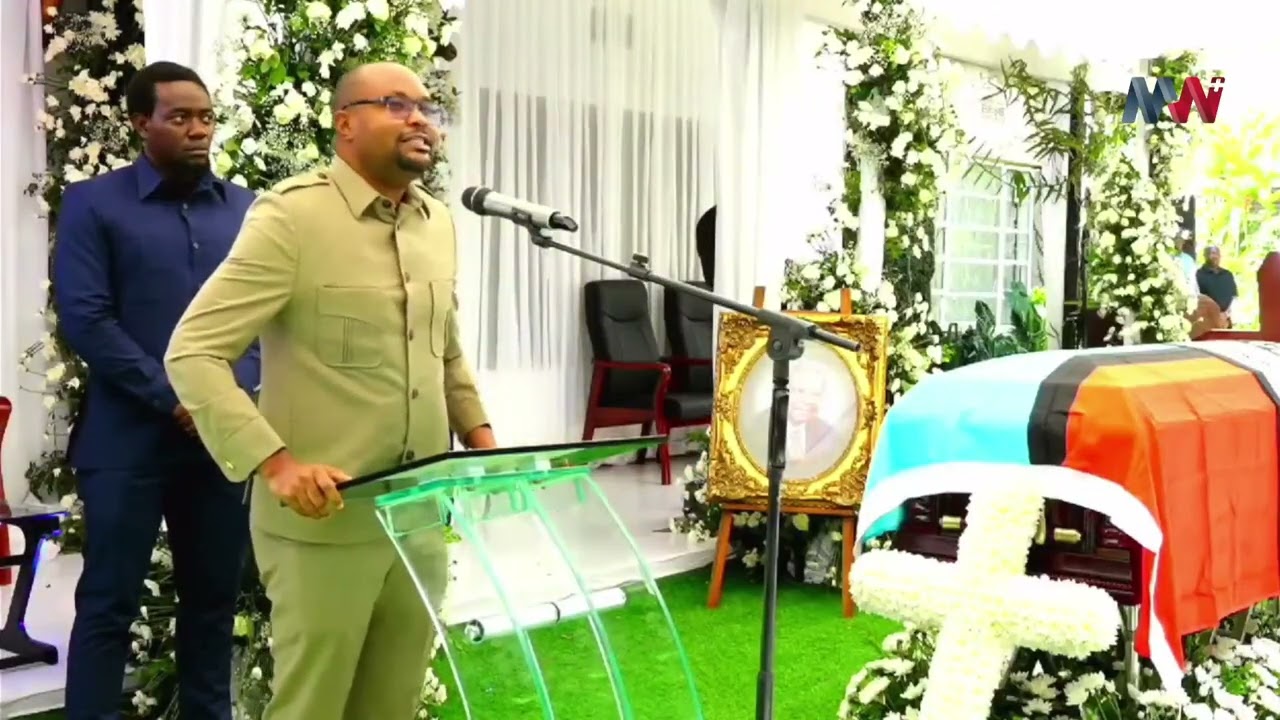 JOHN MNYIKA AWALIZA WANAFAMIIA WA MZEE MTENI KWA MANENO YAKE, CHUO KUJENGWA NA KUPEWA HEHIMA NZITO