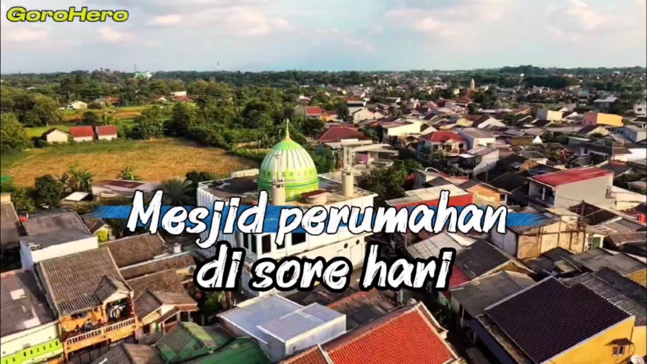 Test kamera dji Mini 5 Pro sore hari