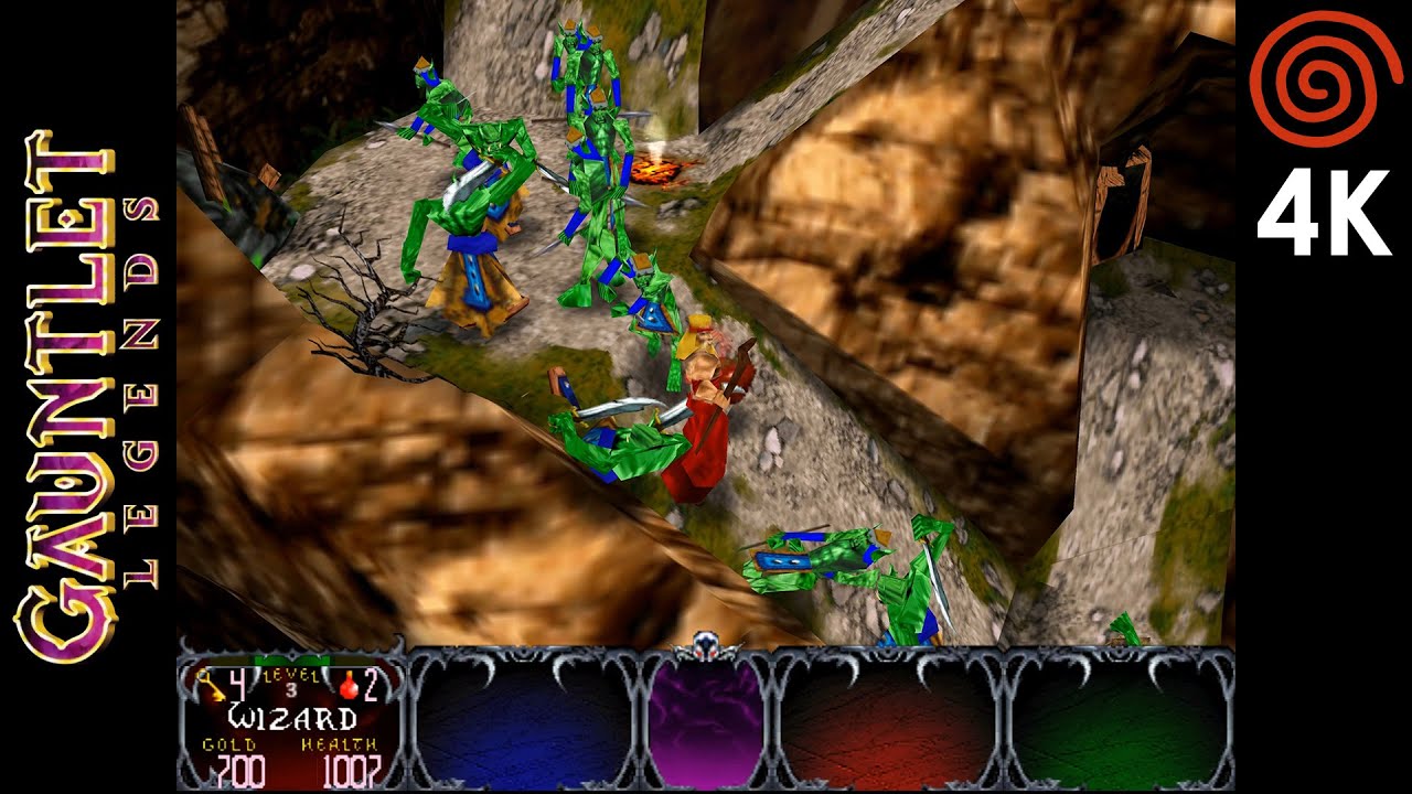 Gauntlet Legends (4K / 2160p) | Redream Emulator (Premium) on PC | Sega Dreamcast