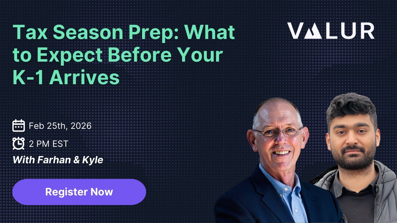 Tax Season Prep: What to Expect Before Your K-1 Arrives - Solar